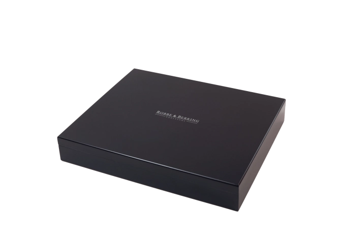 Holzkassette F. 24/30tlg Stahlb