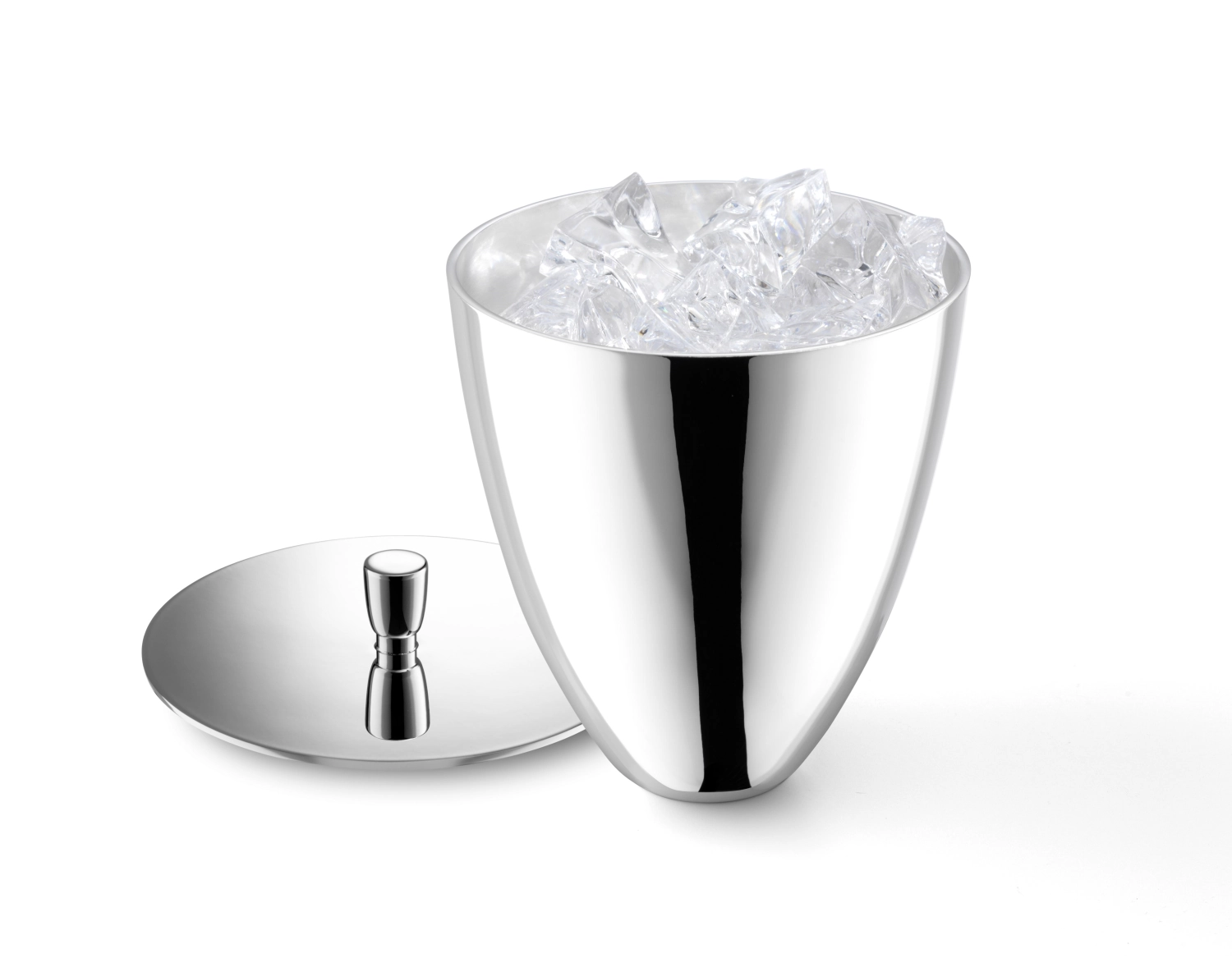 Couvercle 90g argenté p. bac à glace