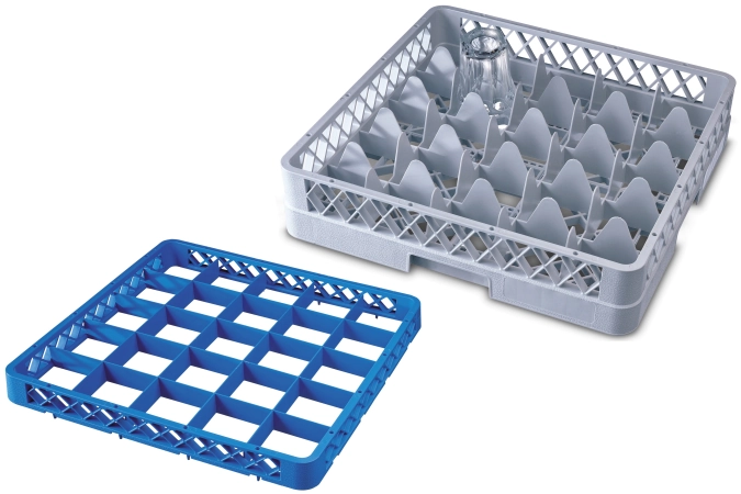Casier gris à 25 cases - rbase25