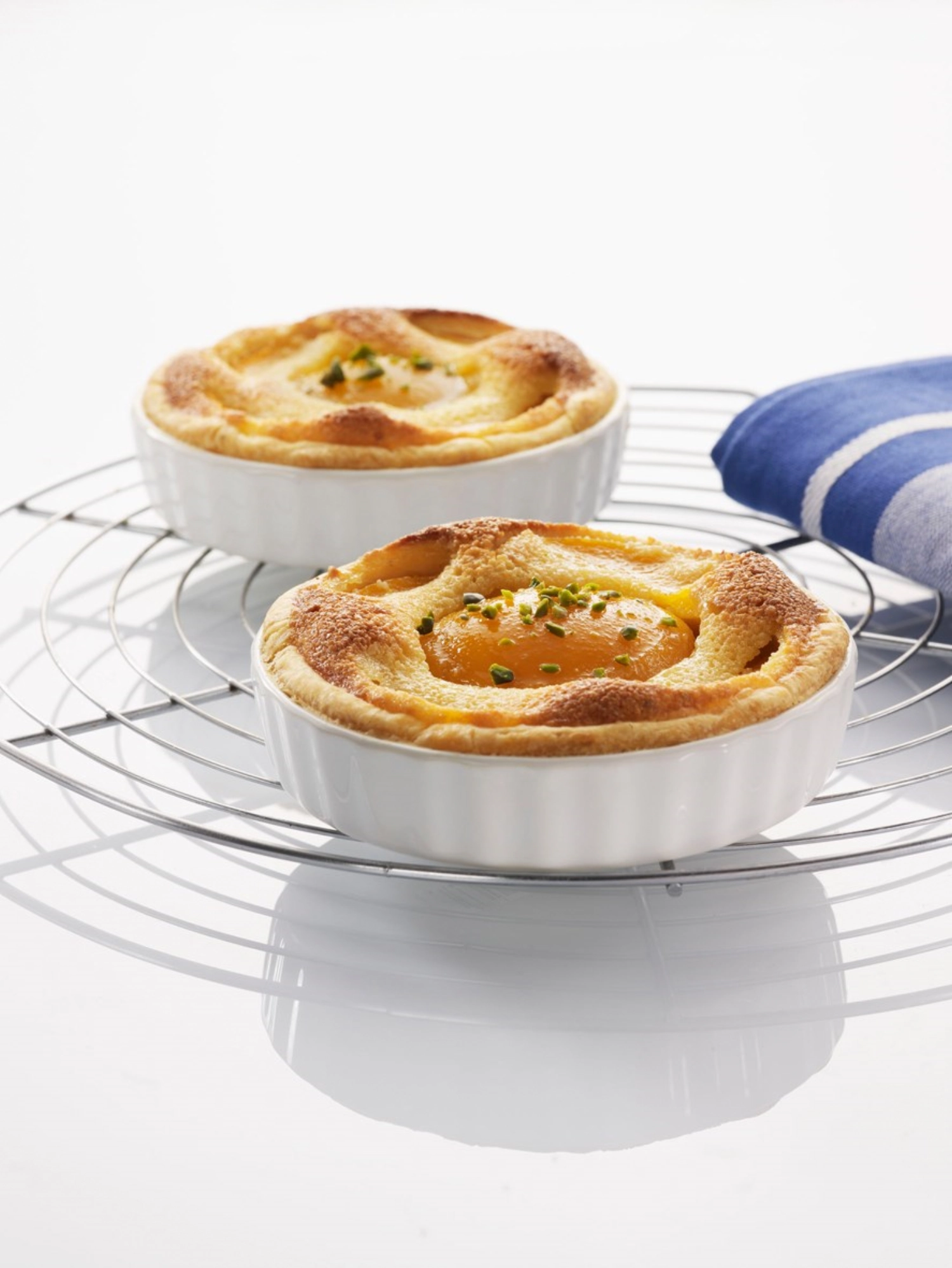 Moule à gâteau rond, ø 12.5 cm blanc