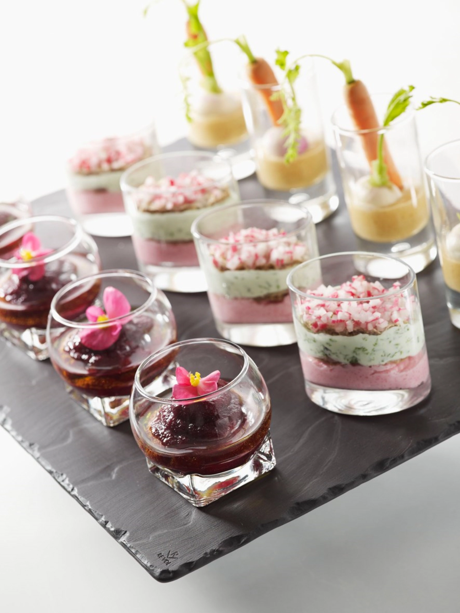 Basalt planche rect. 40x30cm