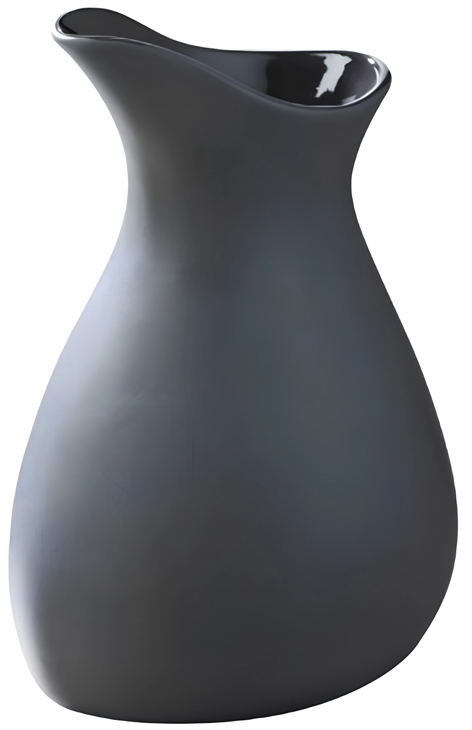 Pot à sauce 50cl, style ardoise, intérieur noir