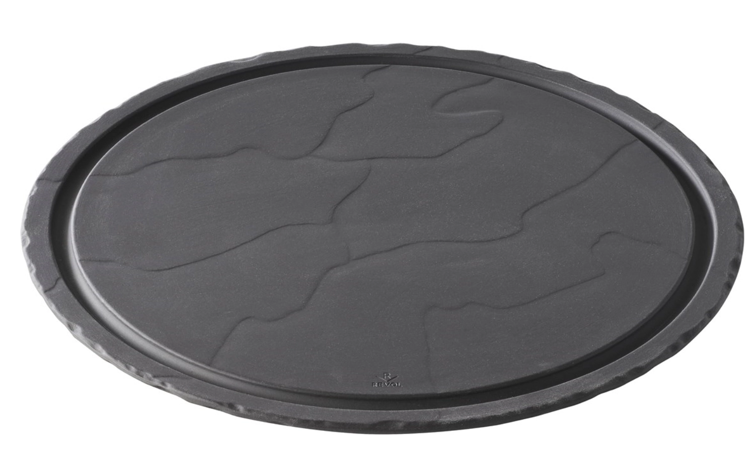 Basalt assiette a steak ronde 30cm