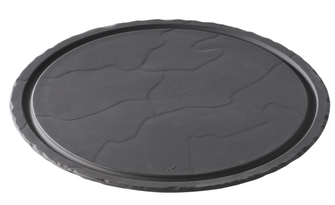 Basalt assiette a steak ronde 30cm