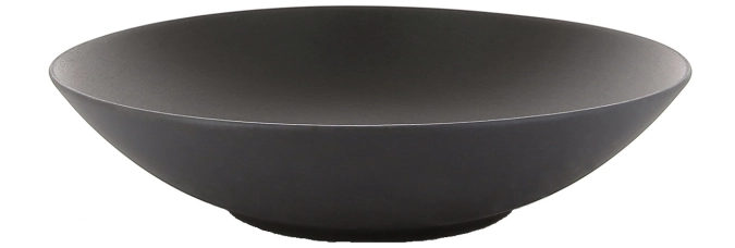 Assiette à soupe equinoxe, ø 24 cm, h : 5.5 cm, 100 cl, noir