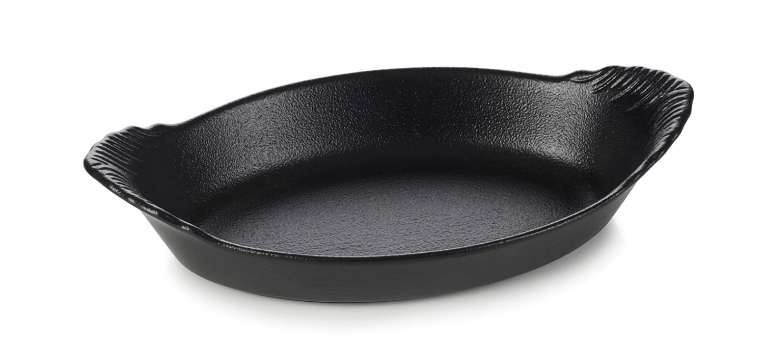 Gratinschüssel oval mit Griffen