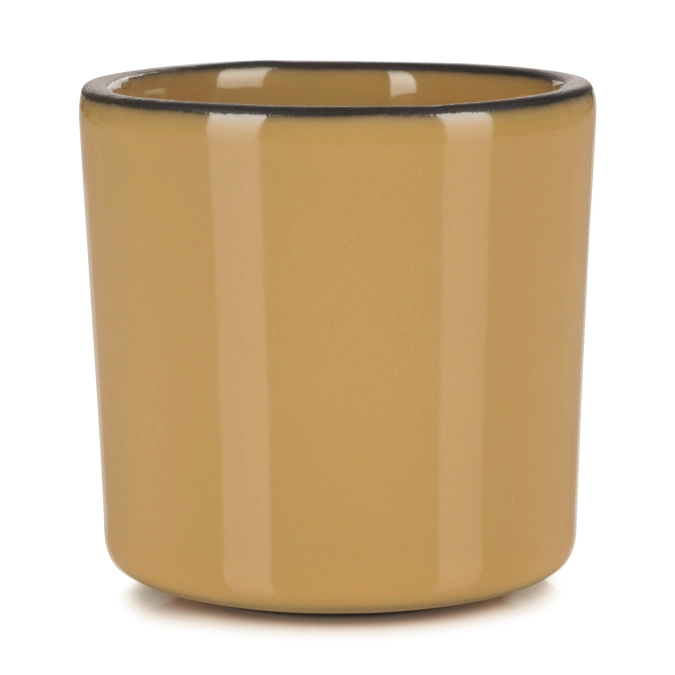 Caractère tasse à espresso, 8cl, curcuma