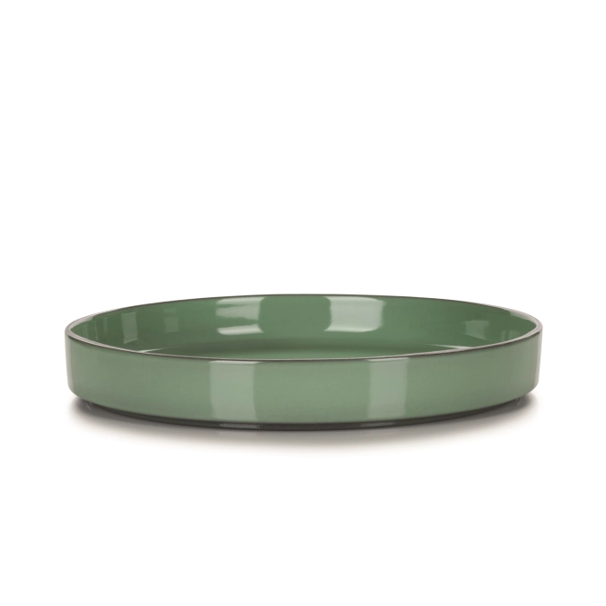Caractère assiette gourmet, ø23cm, menthe