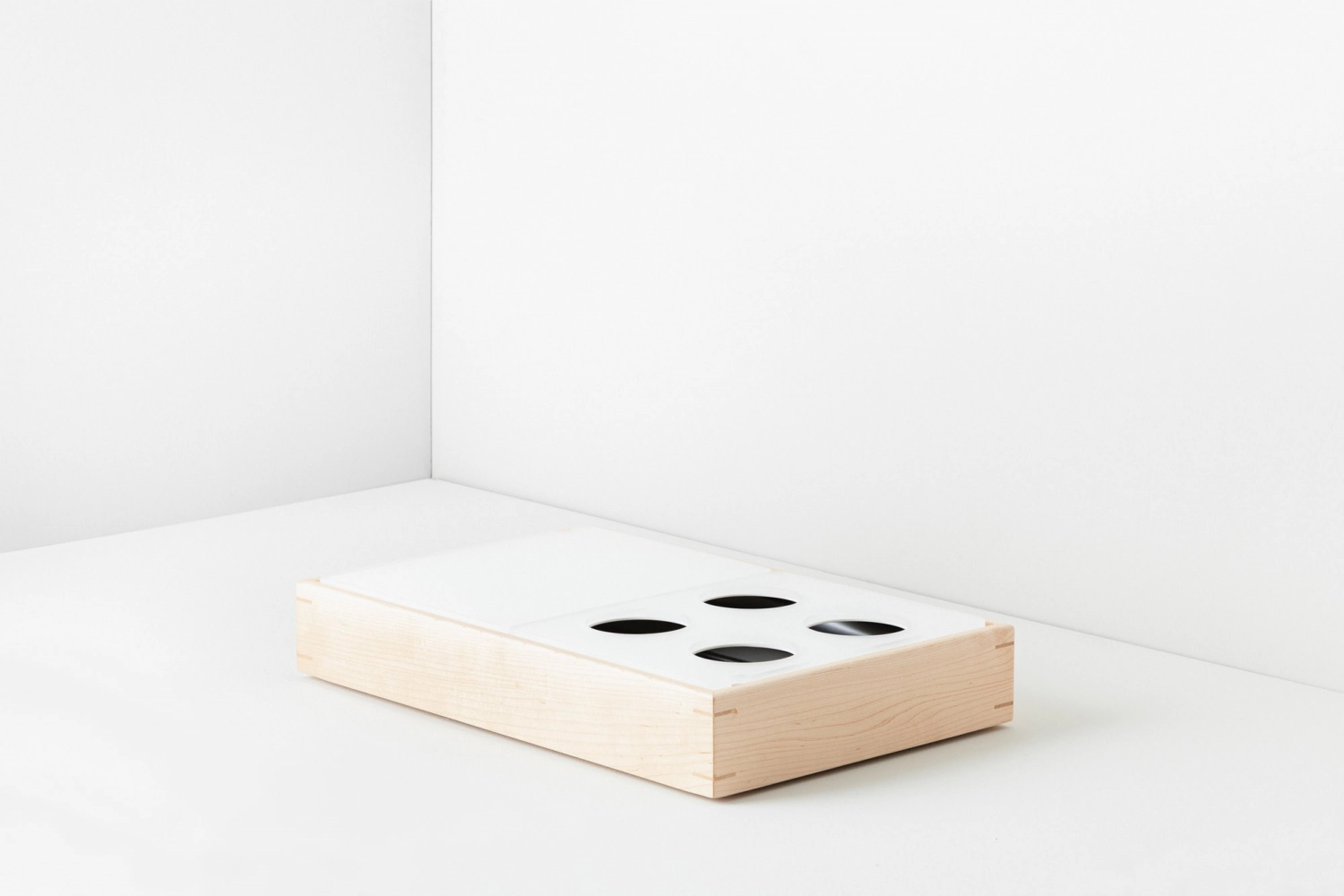 En Scene GN 1/2 Tablett für 4 Glaskaraffe/Flasche