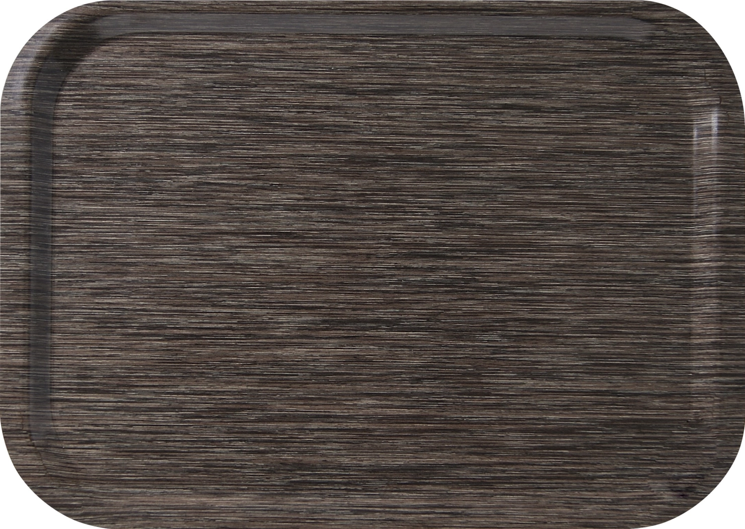 Tablett Fast Food Wenge rutschfest 37.5x26cm