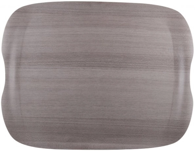 Plateau Earth Wave Grey Wood 42x32cm
