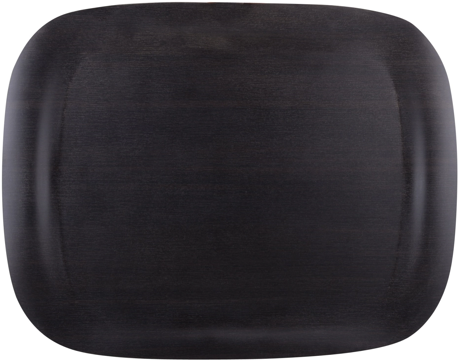 Plateau earth wave art bois foncé 46x36cm