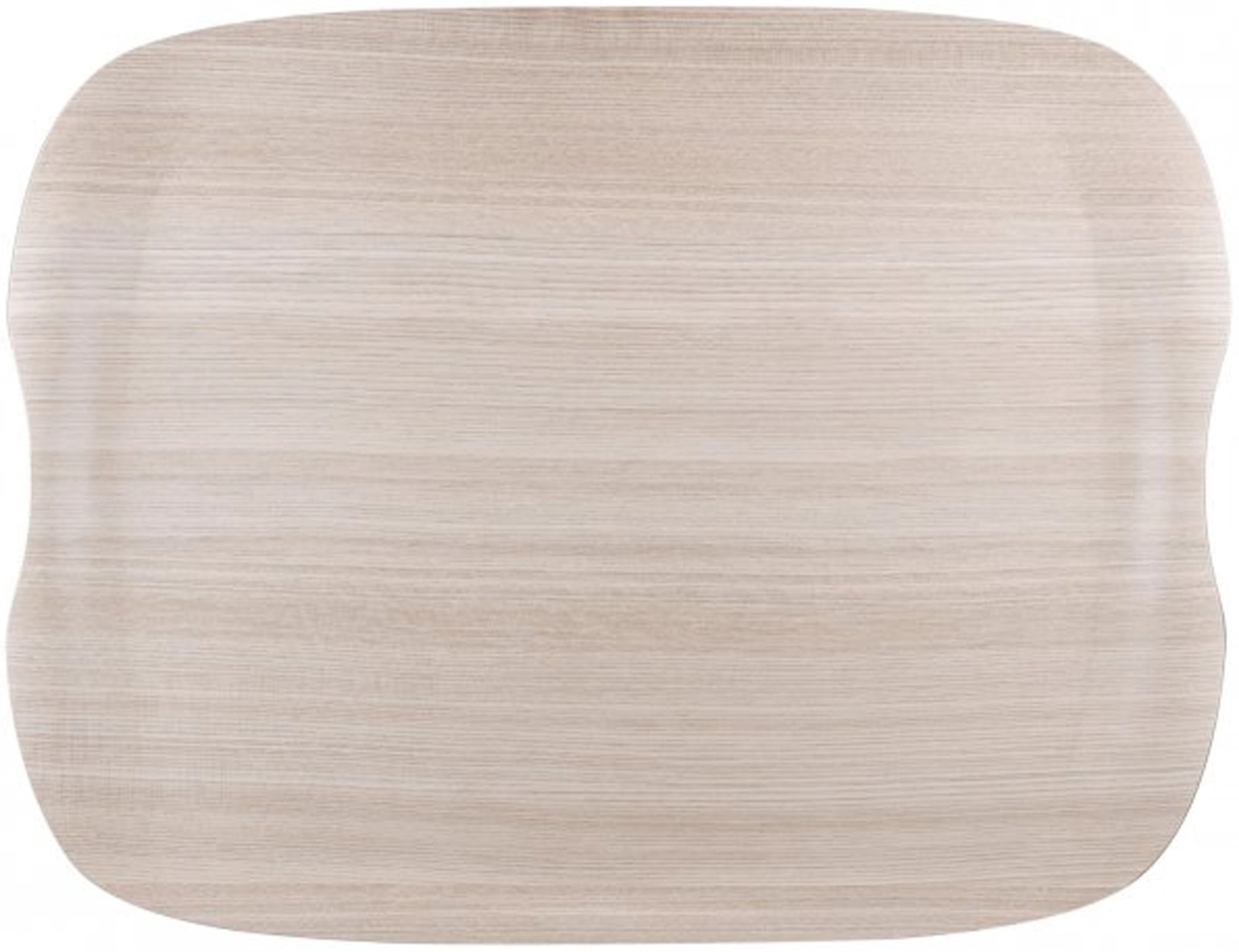 Plateau Earth Wave Light Wood 43x23cm