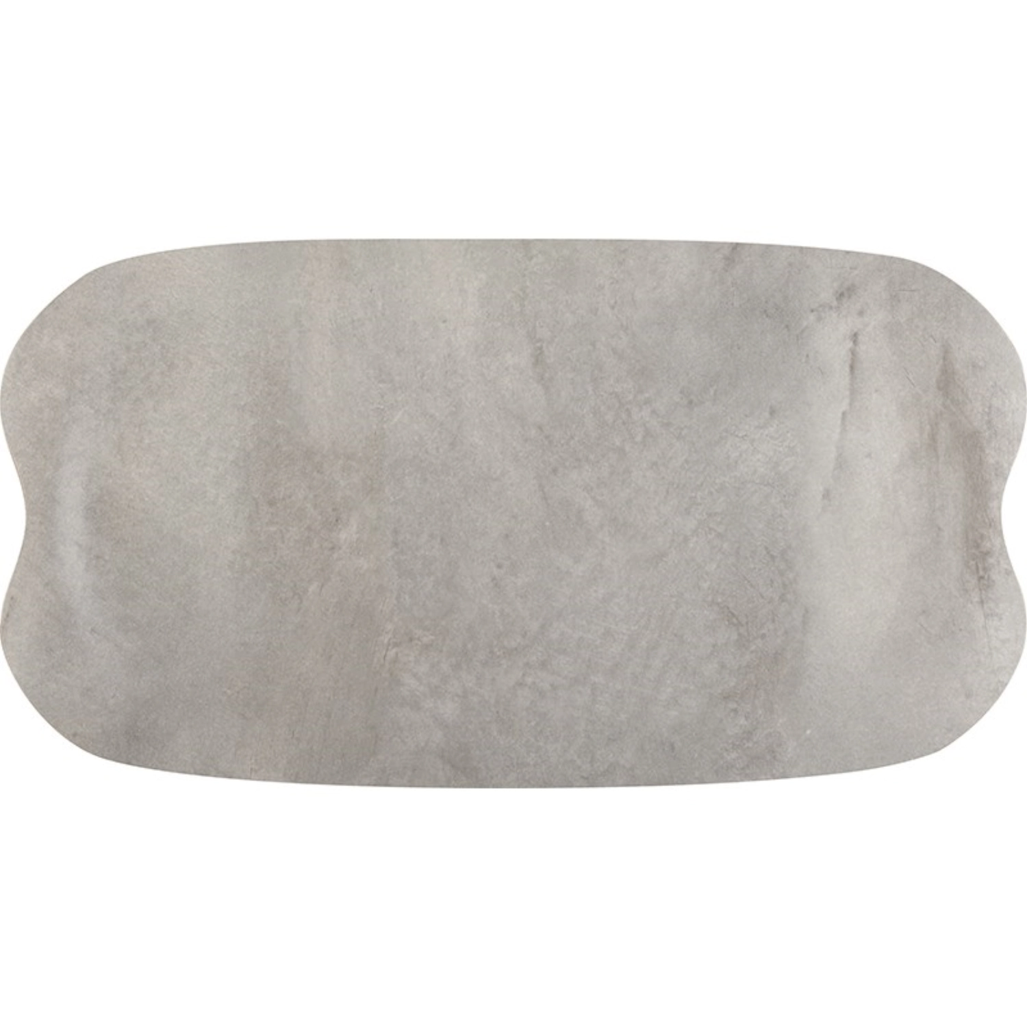 Plateau Earth Wave Béton 42x22cm