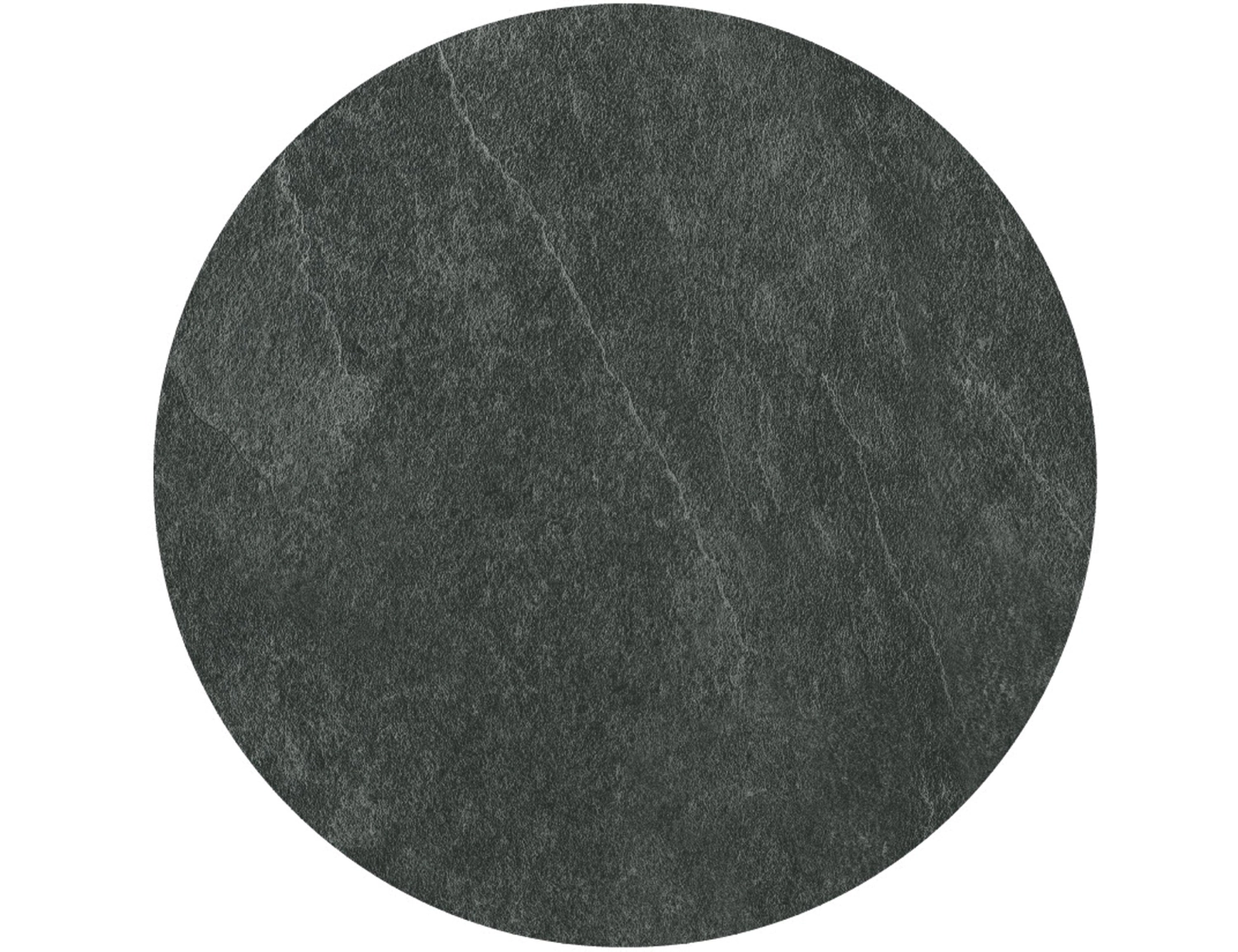 S-Plank Plateau de service rond 40cm Décor Ardoise