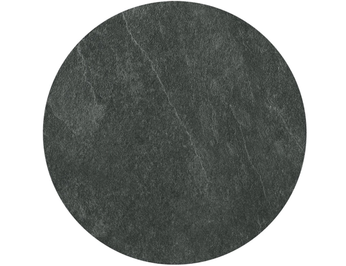 S-Plank Plateau de service rond 40cm Décor Ardoise