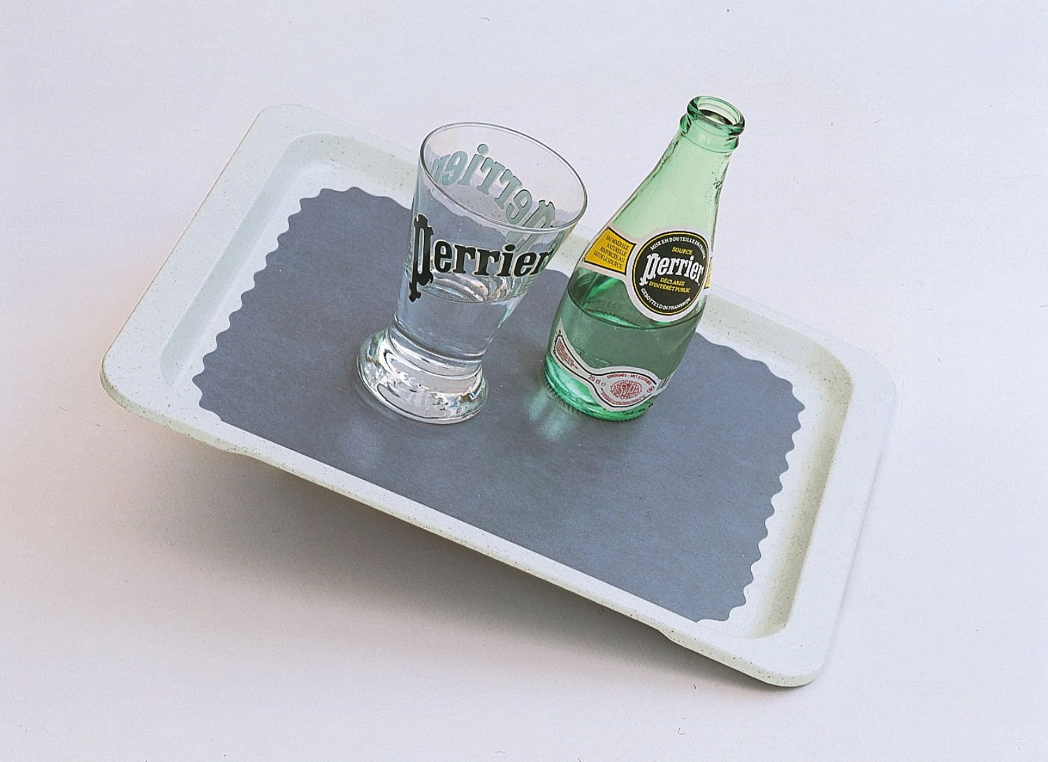 Tablett GN1/2 Poly Classic Rutschfest, Grau 32.5x26cm