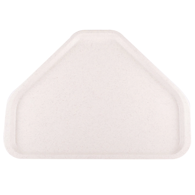 Tablett Trapeze Polyclassic Weiss 48x34cm
