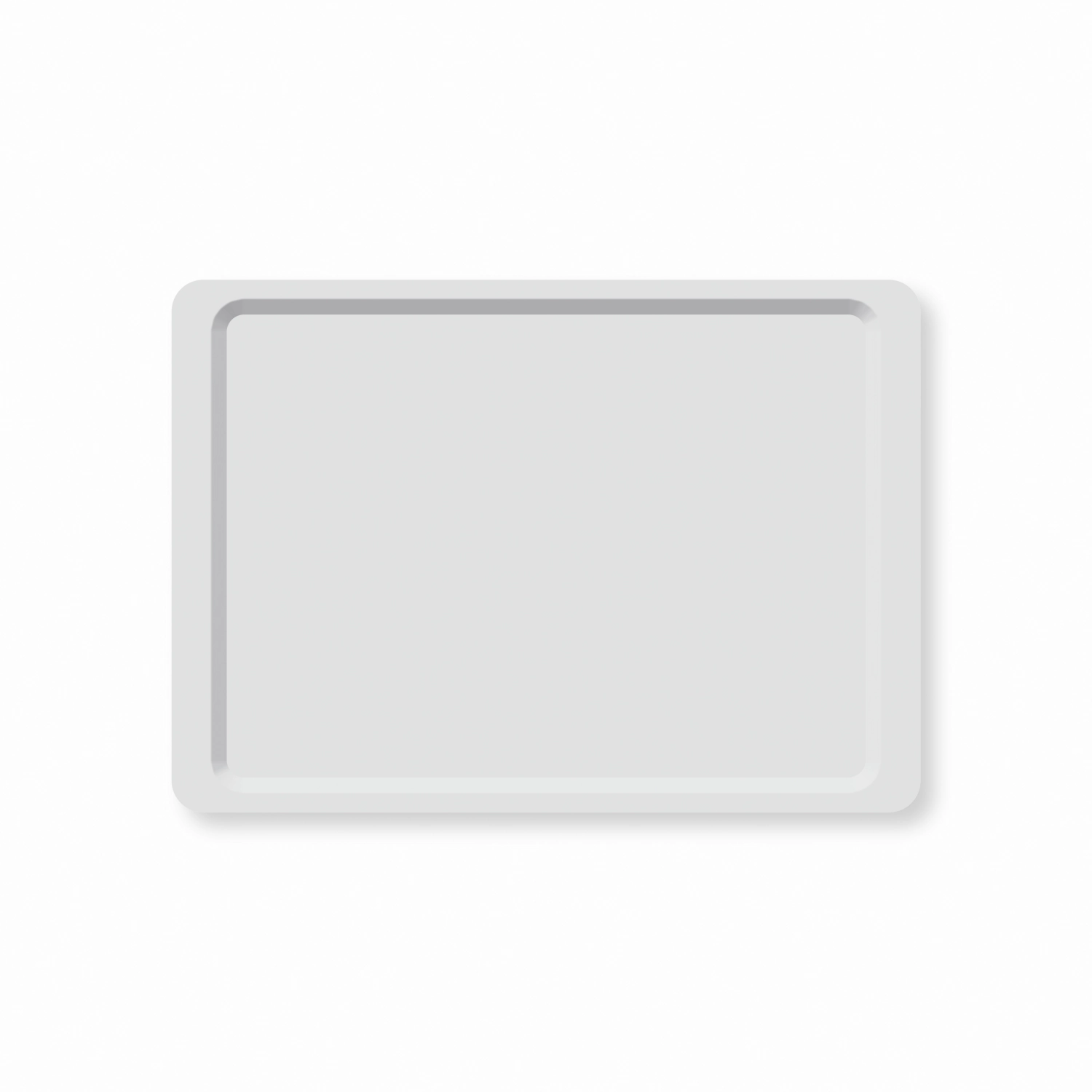 Plateau Polyclassic Medio Lumière Gris 45x32cm