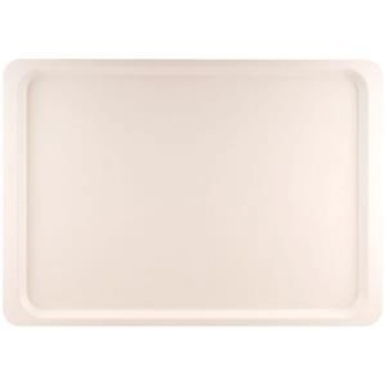 Plateau Euronorm blanc nacré 53x37cm