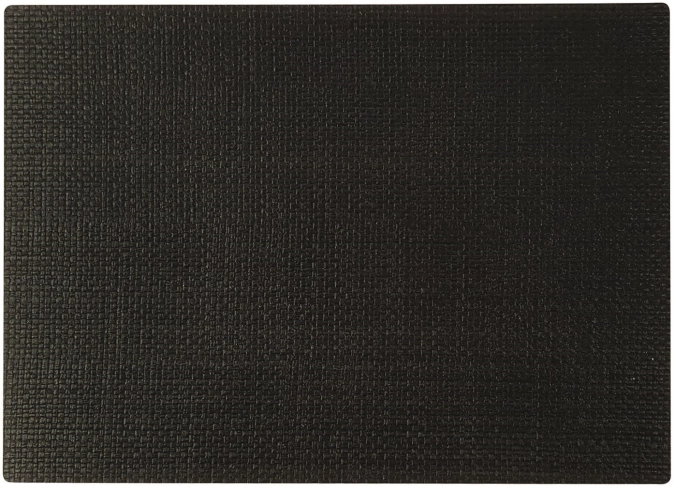 Set de table pp coolorista, carré, noir, 45x32.5cm
