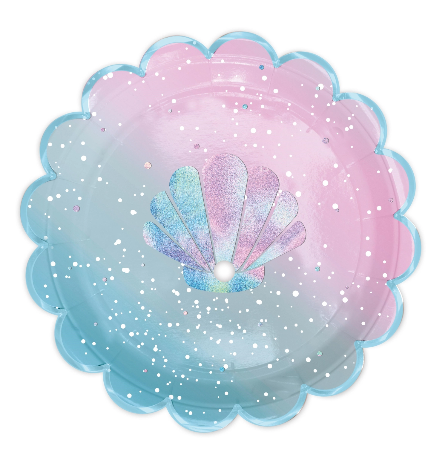 8er Set Pappteller Meerjungfrau