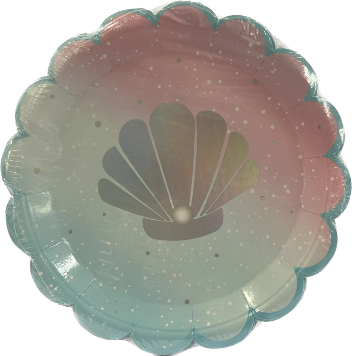 8er Set Pappteller Meerjungfrau