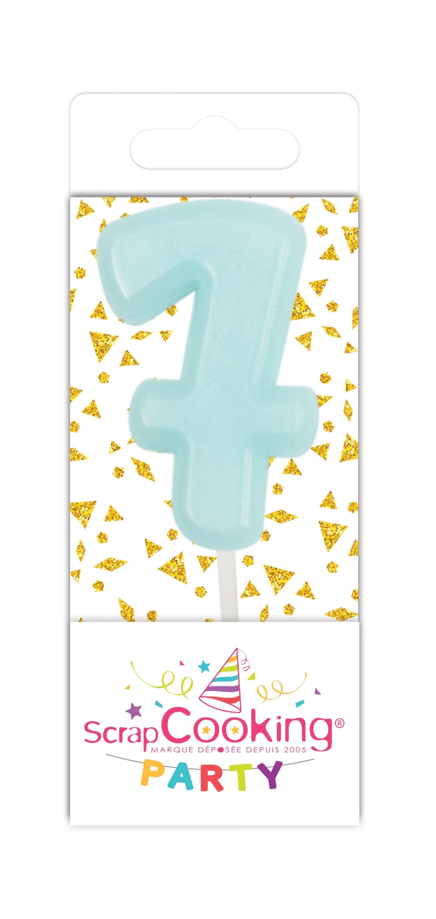 15er Set Kerze Mini Nummer 7