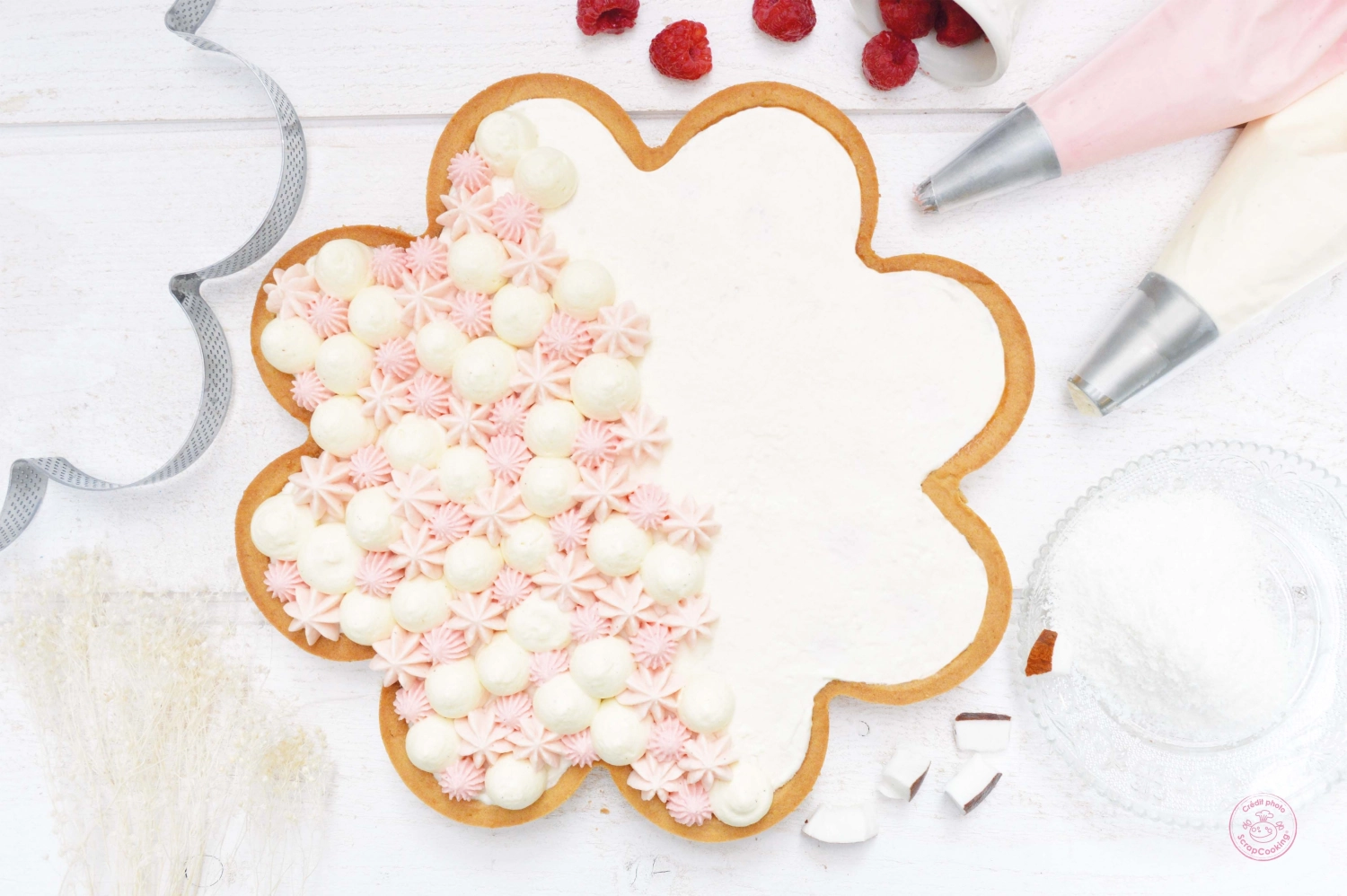 Cercle à tarte perforé