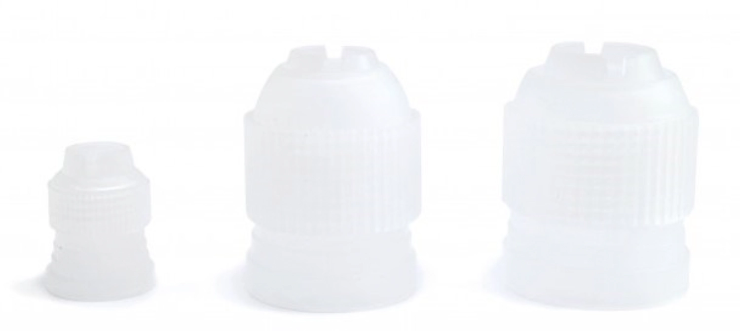 3 pcs. embouts douilles transparents