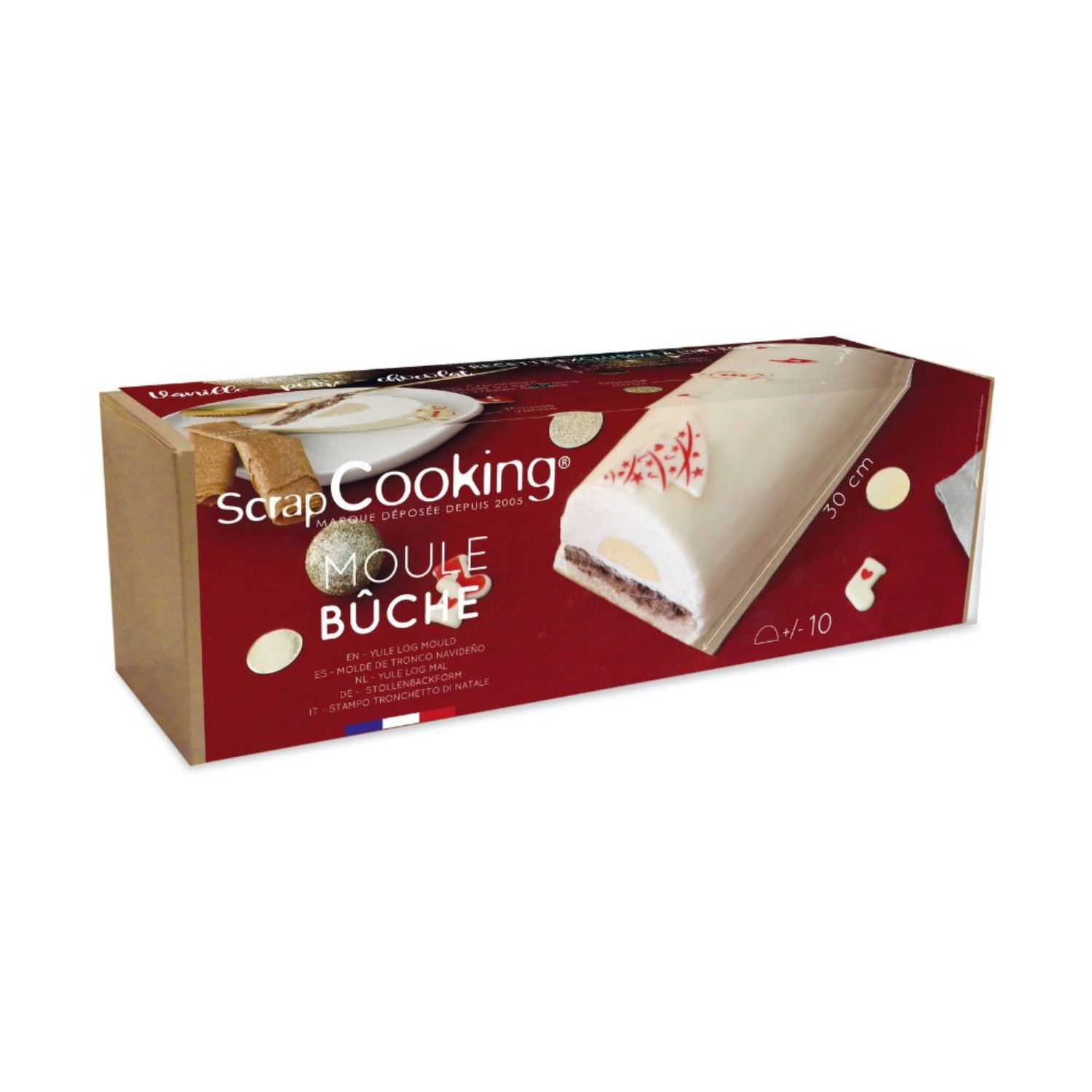 Moule bûche inox xxl