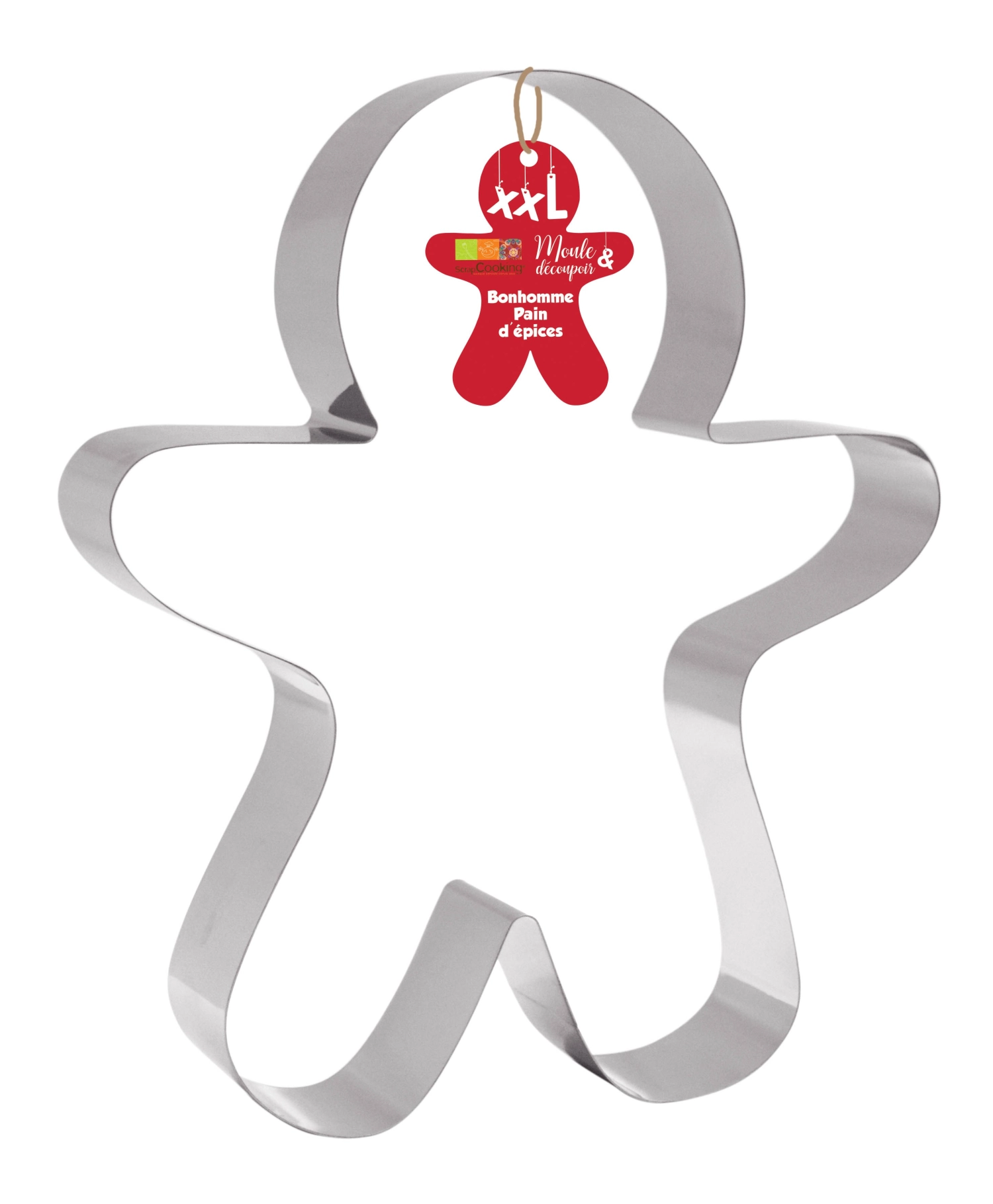 Emporte-pièce en acier inoxydable bonhomme de pain d'épice