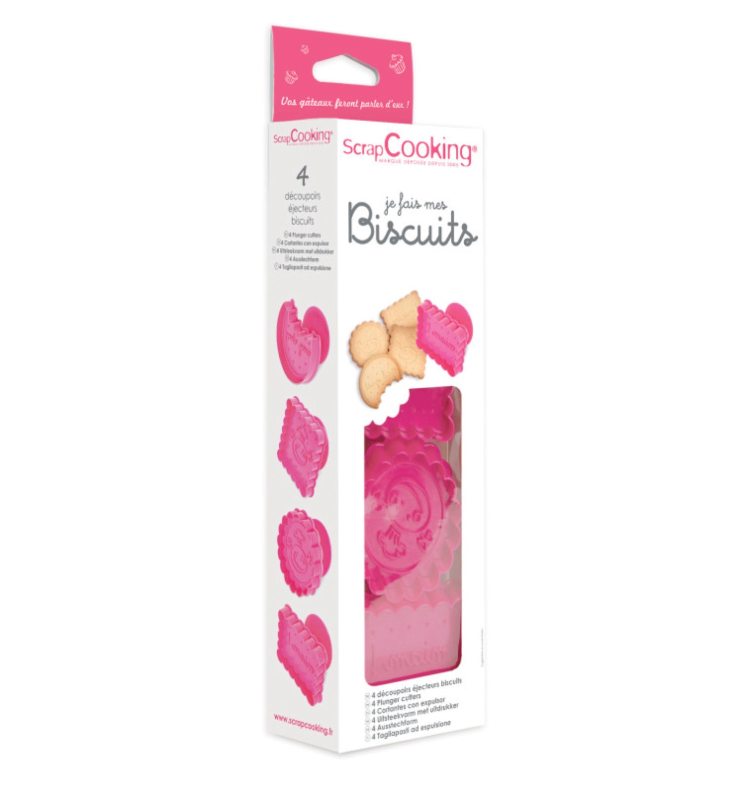 4er Set Ausstechformen