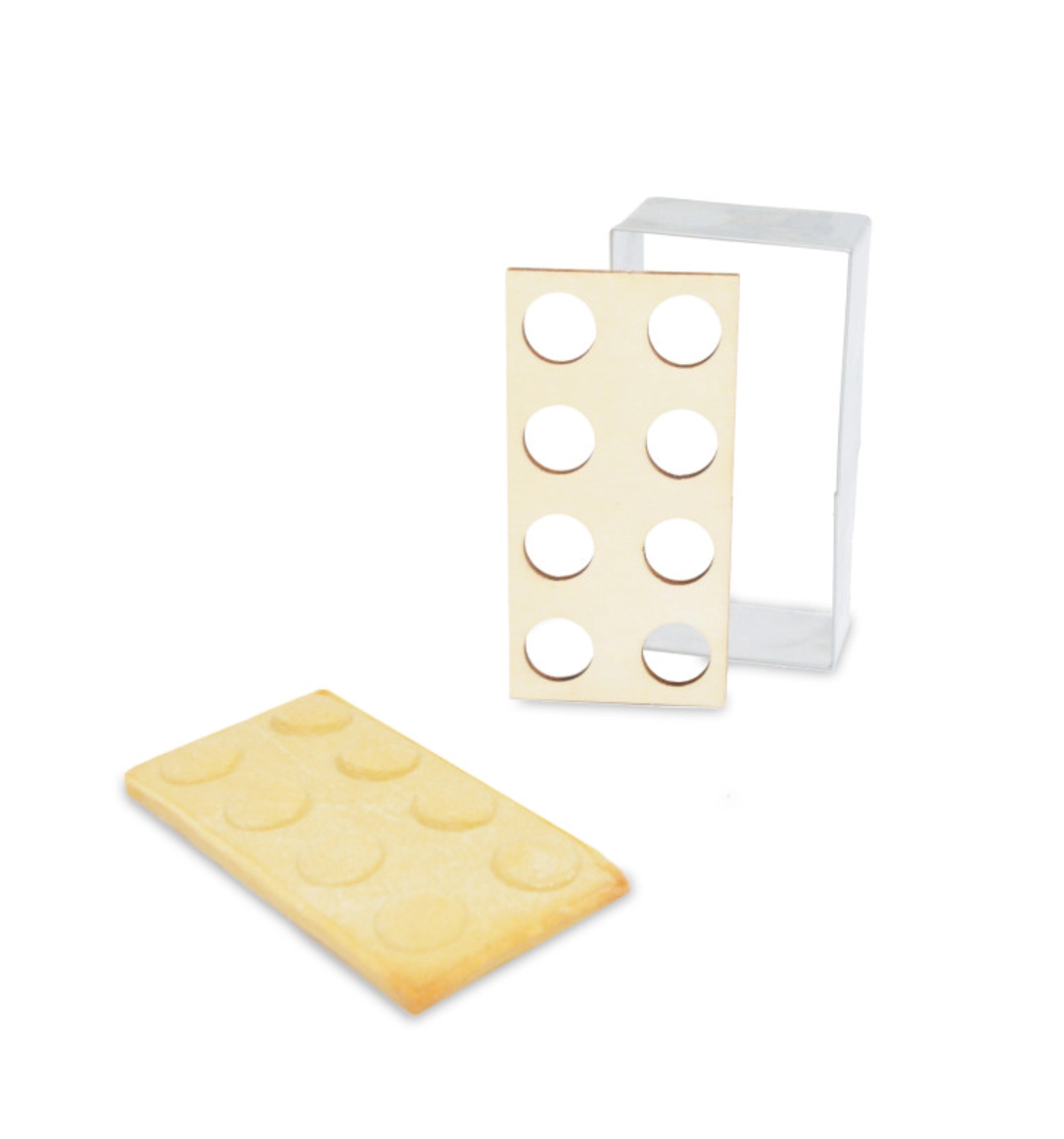 Emporte-pièce et gaufrage en bois briquette