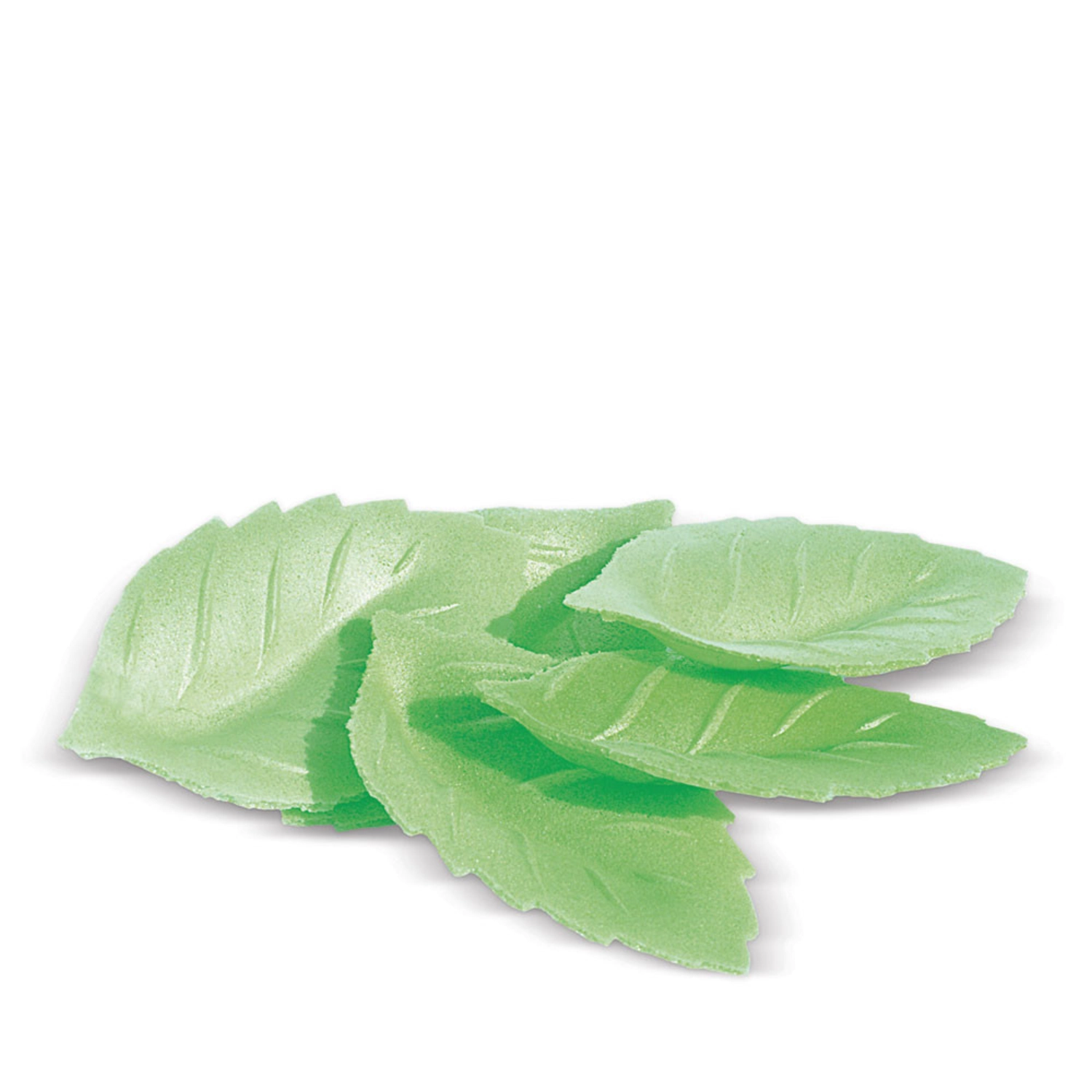 24 pcs. figurines en sucre comestibles feuilles