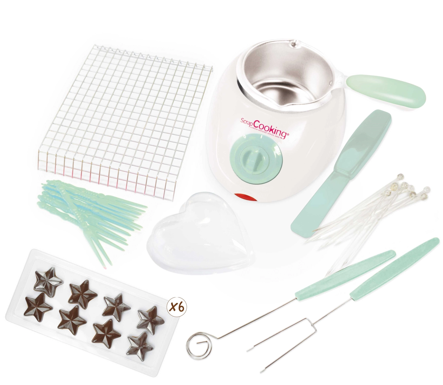 Set atelier chocolat pour fondue au chocolat