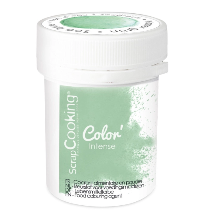 Colorant artificiel en poudre vert d´eau 5g
