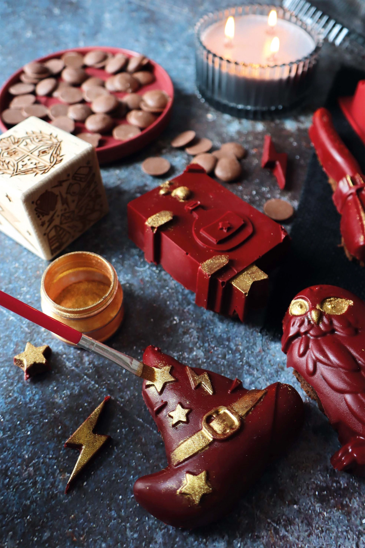 Poudre alimentaire scintillante or 5g