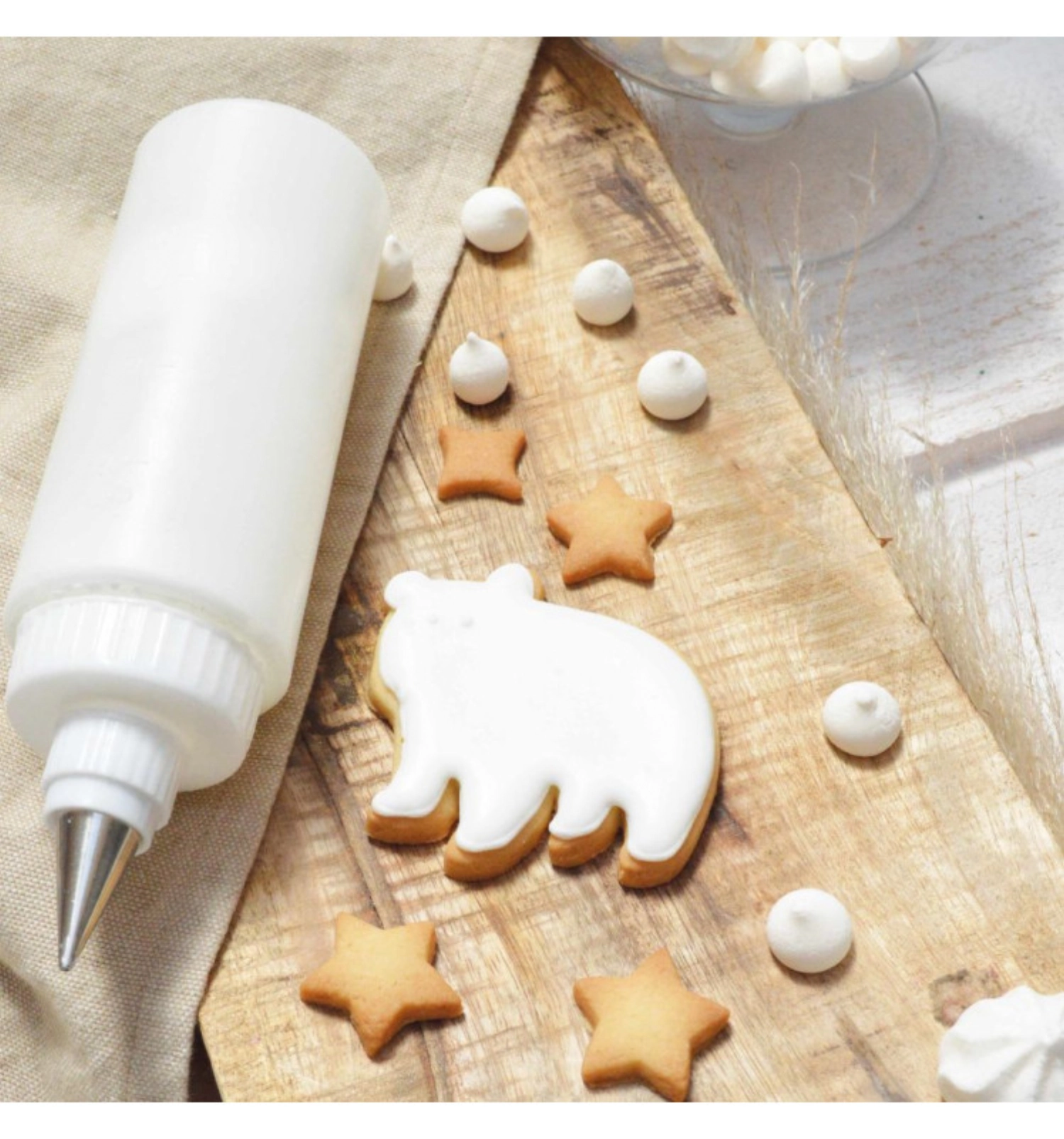 Pot mix glaçage royal blanc 190g