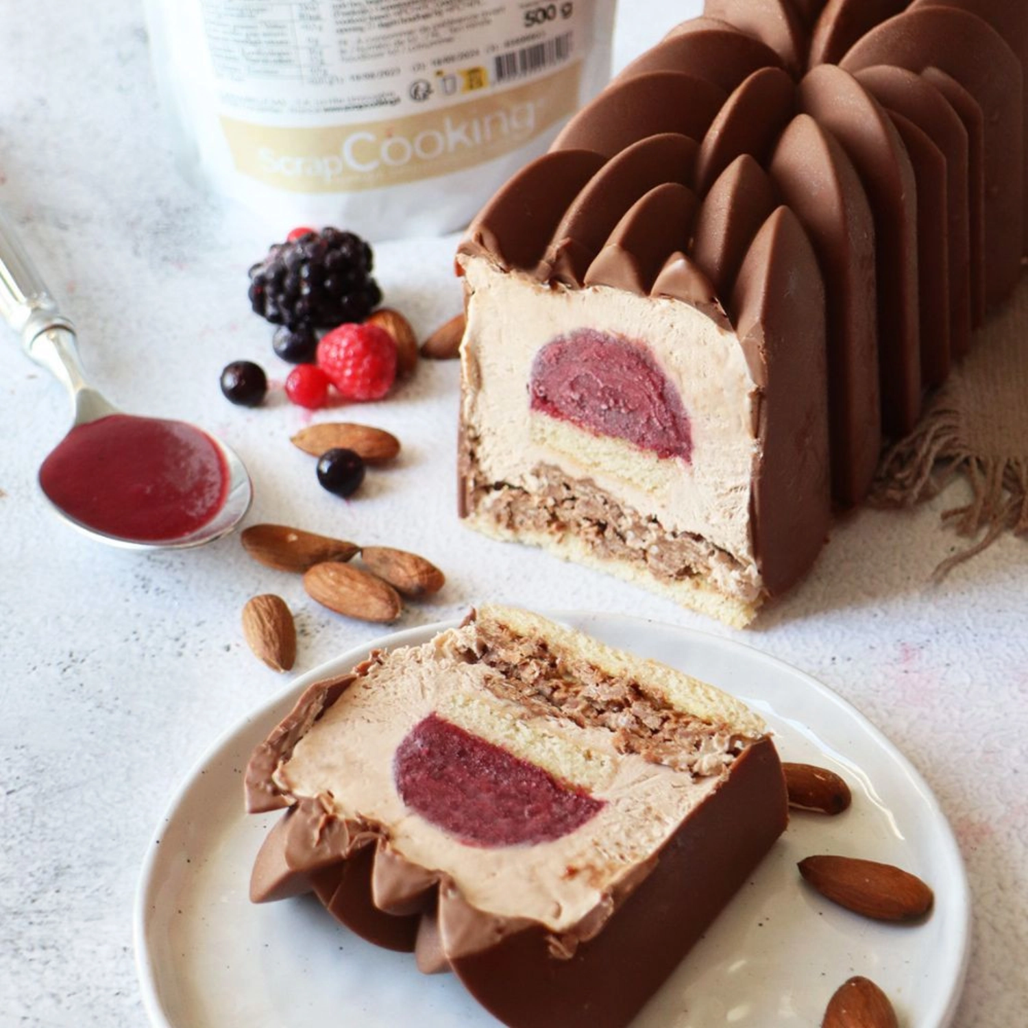 Purée de fruits rouges 500g