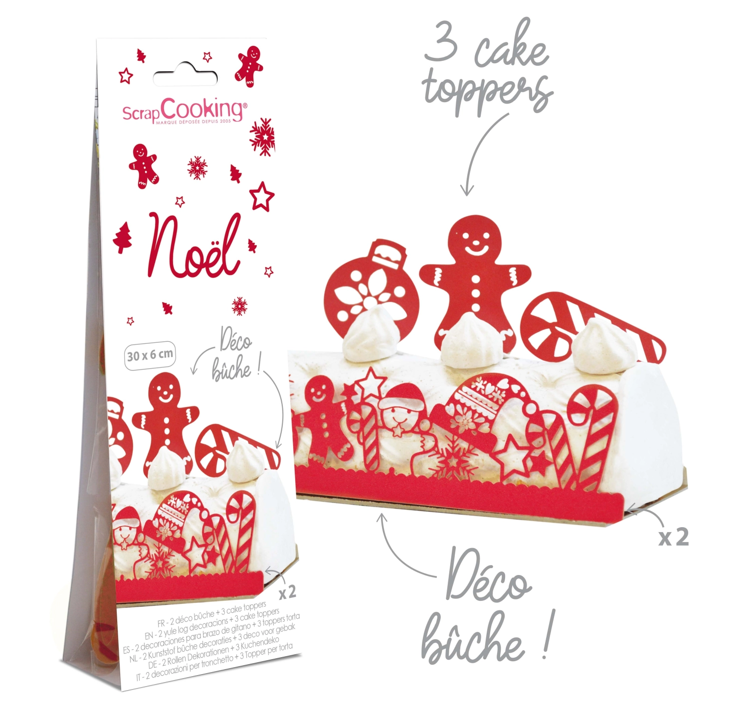 Cake Wrapper und Topper