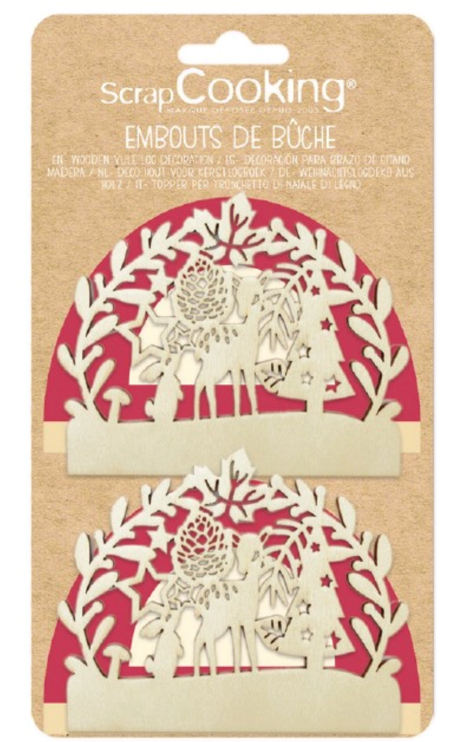 2er Set Dekoration für Rouladen