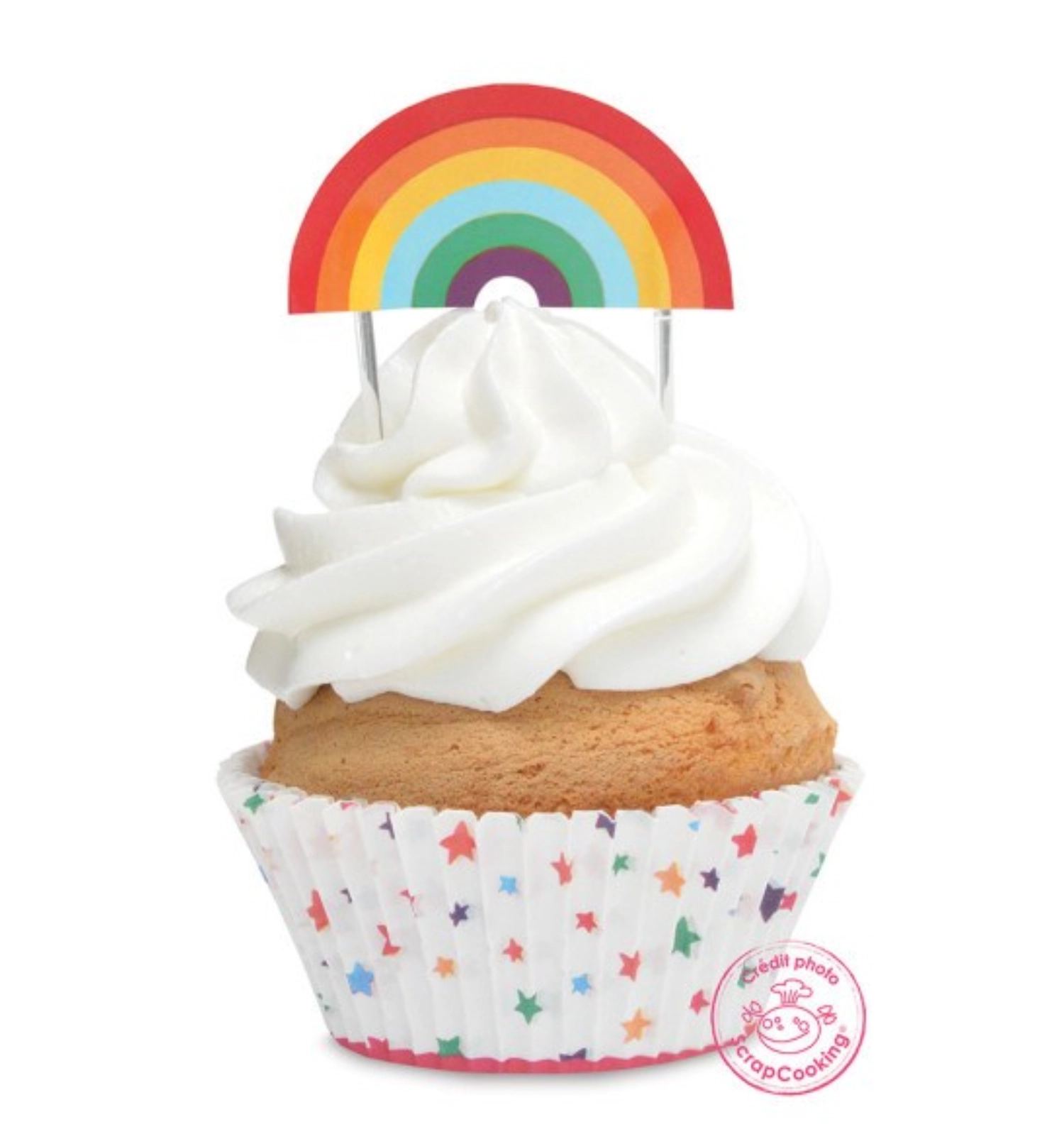24 Stk. Cupcake Förmchen und 24 Cake Toppers