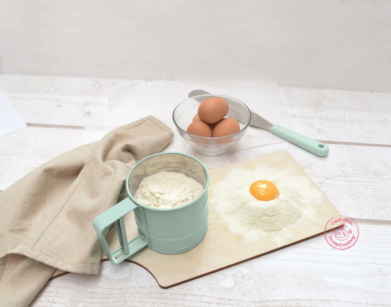 2-in-1 Streuer und Sieb