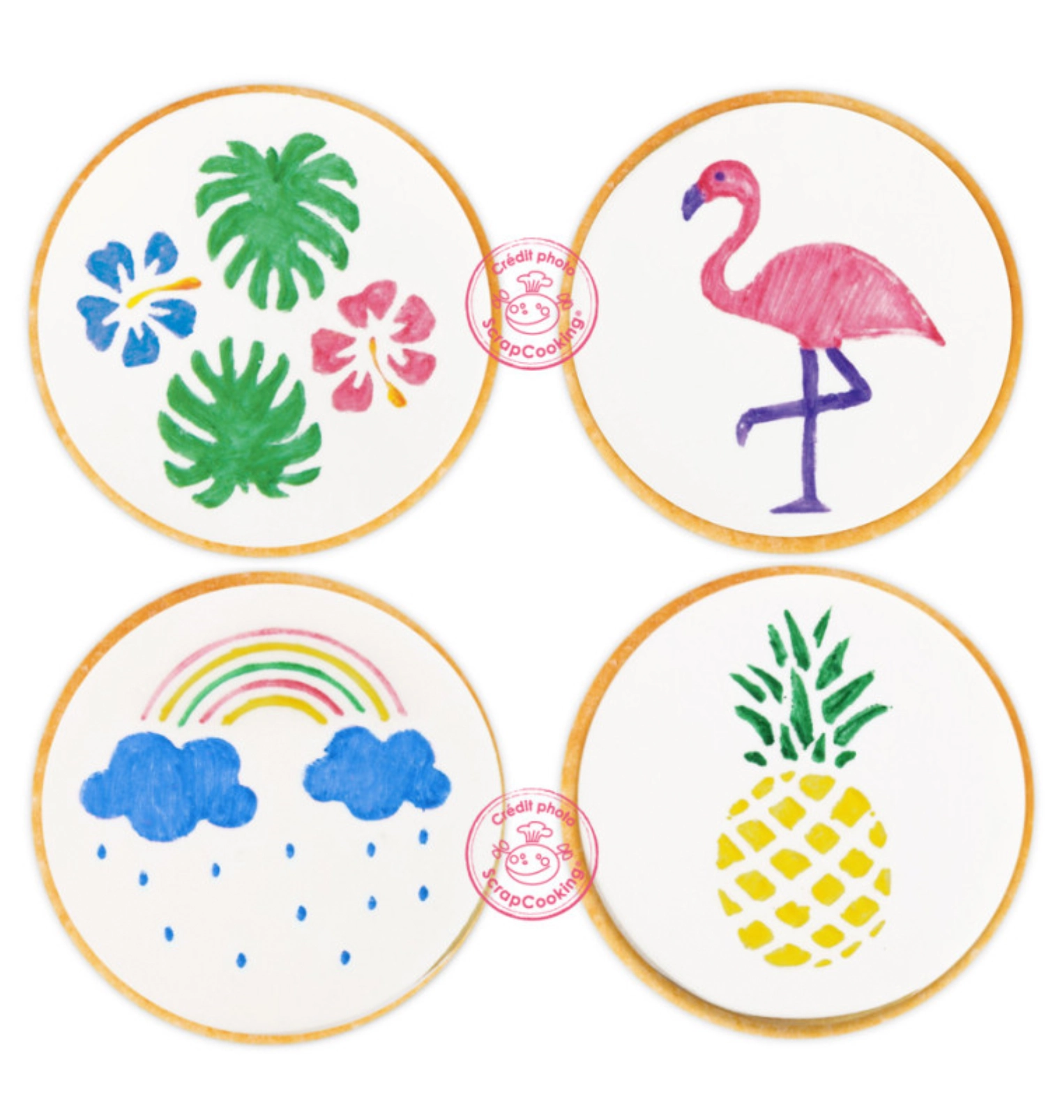 4er Set Lebensmittelfarben