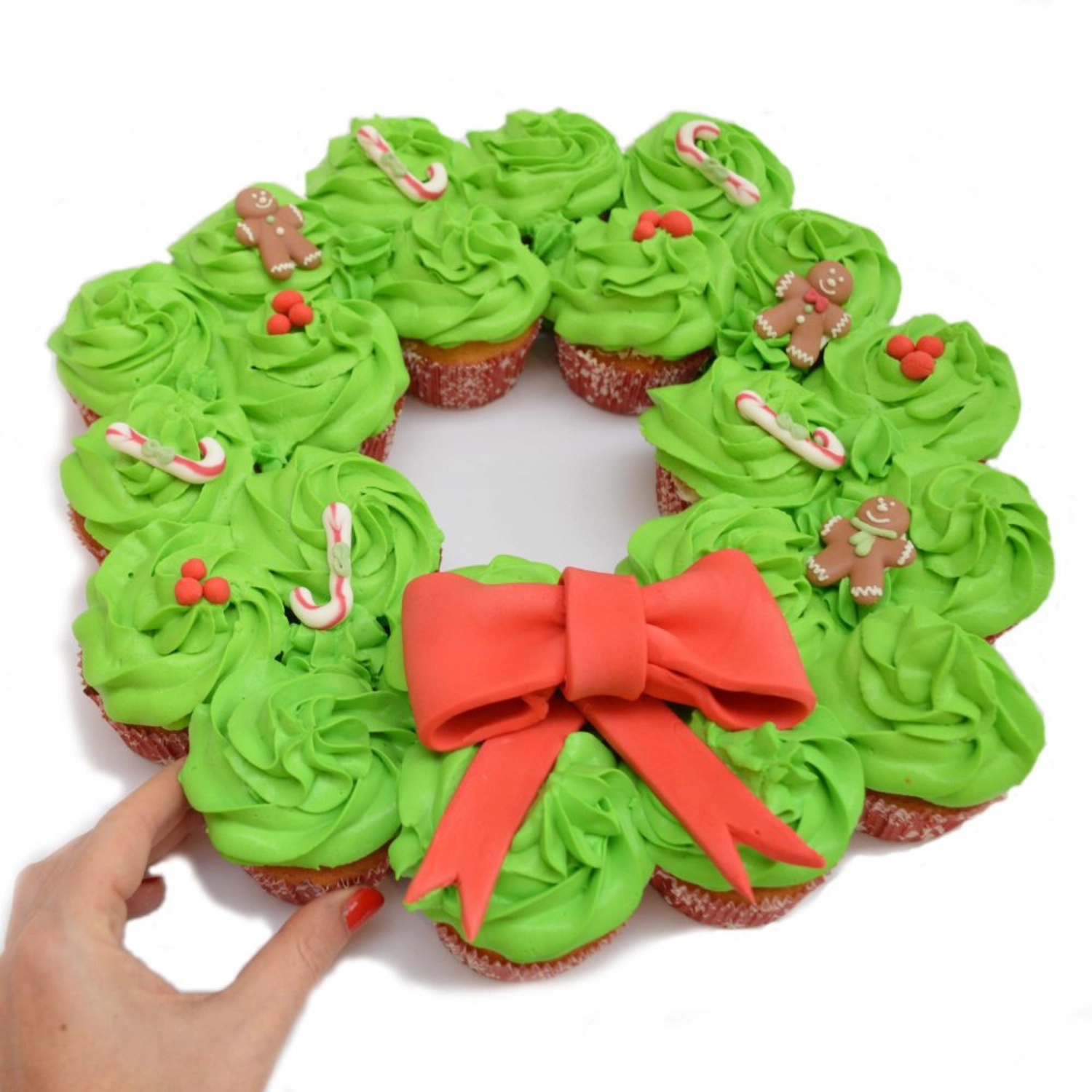 Fondant au sucre roulé rouge d36cm 430g