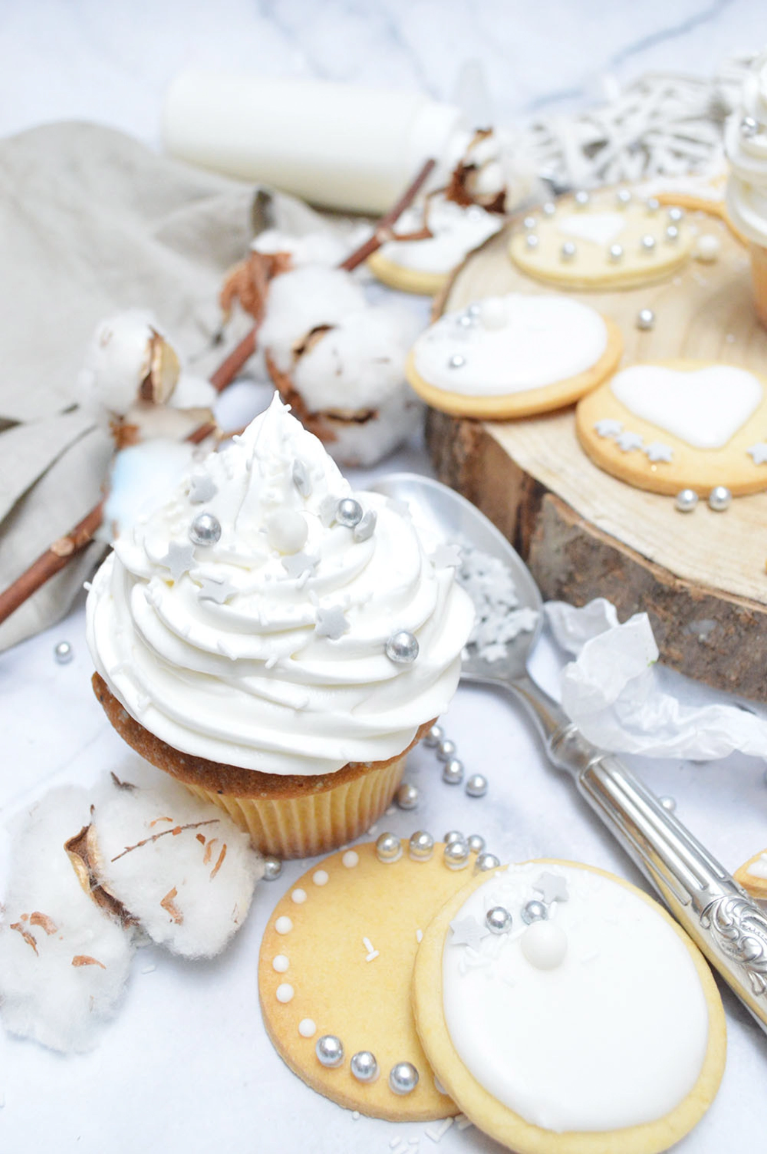 Zuckerstreusel Sterne und Perlen