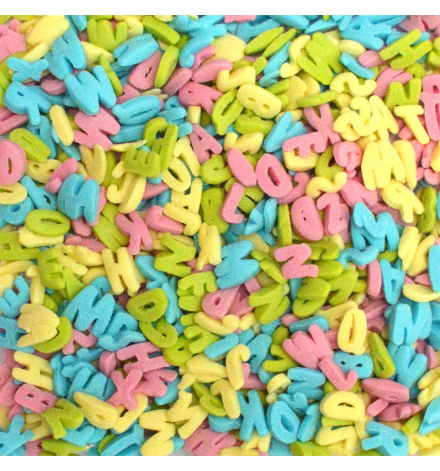 Zuckerstreusel Alphabet