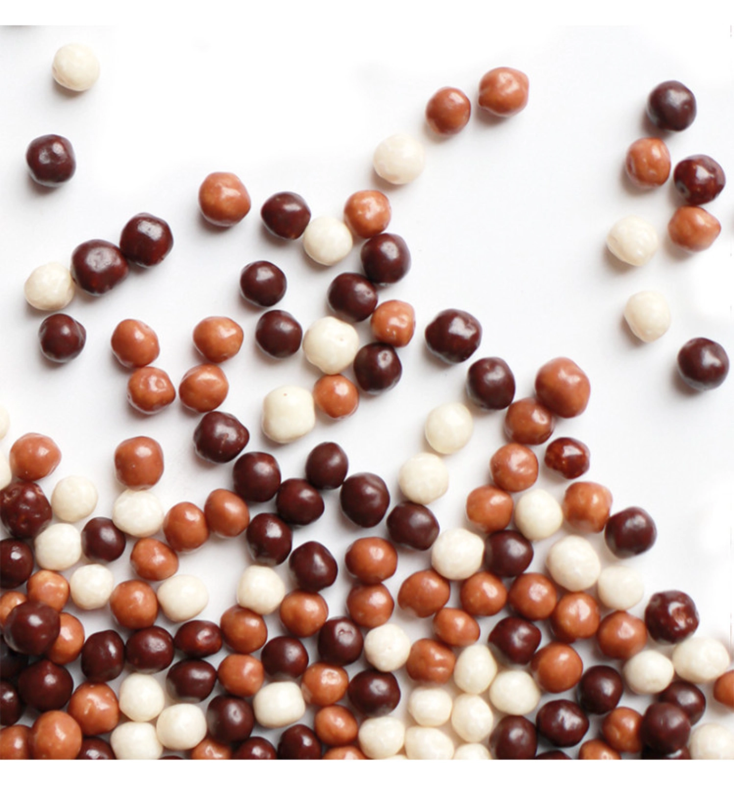 Deko Schoko Perlen Mini