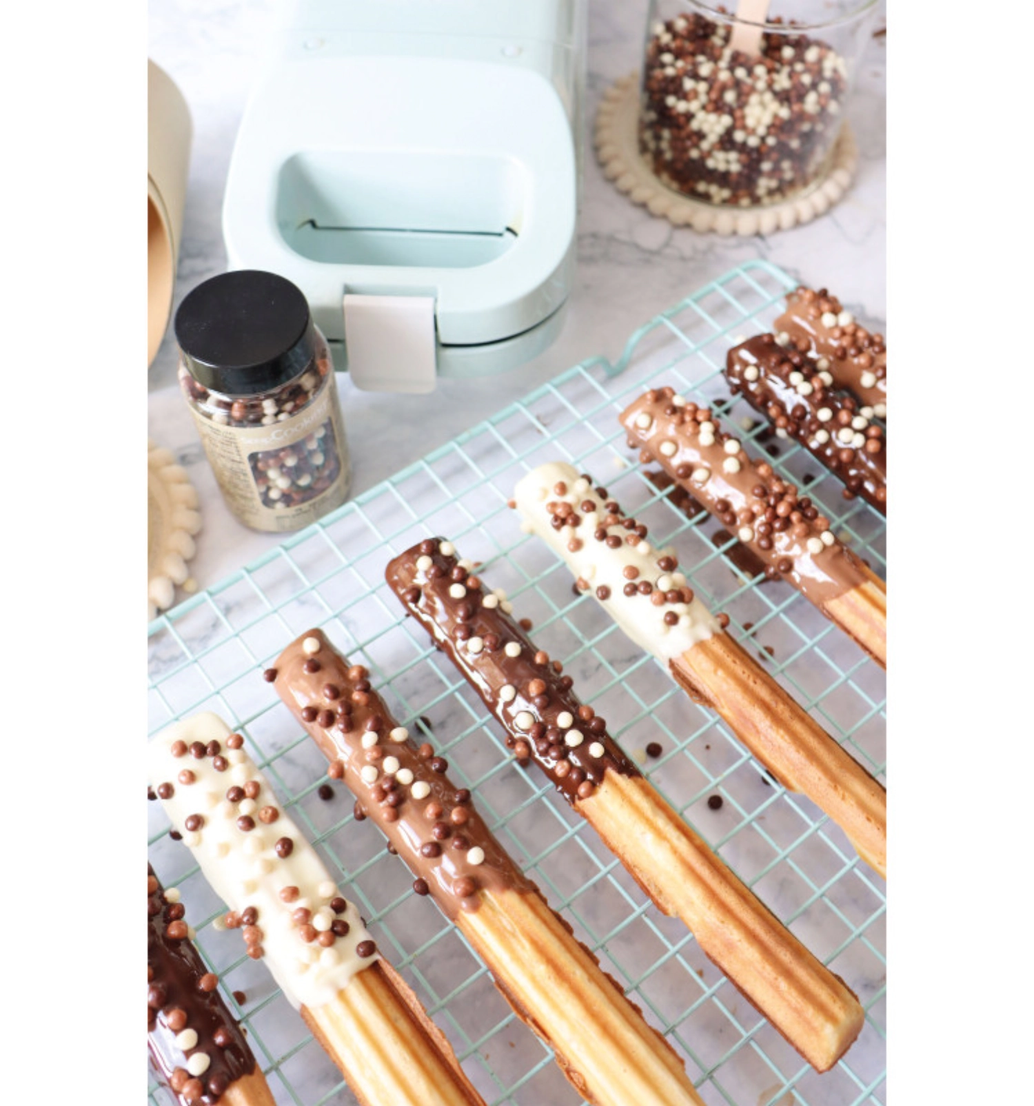 Deko Schoko Perlen Mini